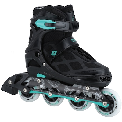Patins Oxer Pixel First Wheels - In Line - Fitness - Ajustável - Infantil - Foto 1
