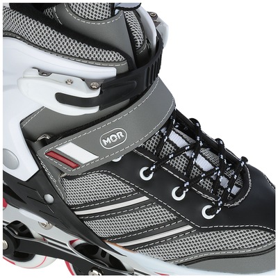 Patins Mor Profissional - In Line - Fitness - Ajustável - Adulto - Foto 3