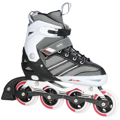Patins Mor Profissional - In Line - Fitness - Ajustável - Adulto - Foto 1