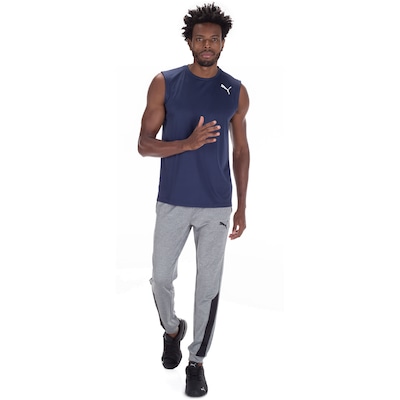 Camiseta Regata Puma Essential Sleeveless - Masculina - Foto 4