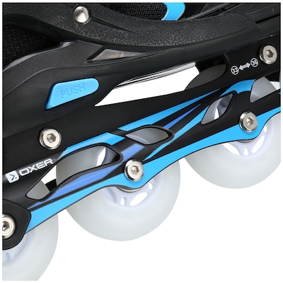 Patins Oxer Light - In Line - Fitness - ABEC 7 - Ajustável - Foto 4