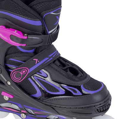 Patins Oxer Light - In Line - Fitness - ABEC 7 - Ajustável - Foto 4