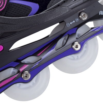 Patins Oxer Light - In Line - Fitness - ABEC 7 - Ajustável - Foto 5