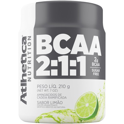 BCAA Atlhetica Pro Series 2:1:1 - Limão - 210g - Foto 1