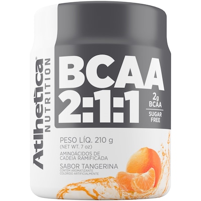 BCAA Atlhetica Pro Series 2:1:1 - Tangerina - 210g - Foto 1