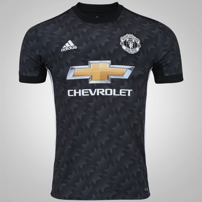Camisa Manchester United II 17/18 adidas - Masculina - Foto 1