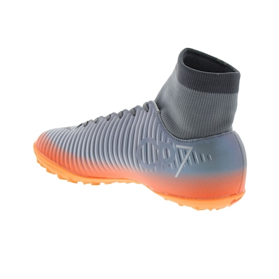 Chuteira Society Nike Mercurial Victory CR7 DF TF - Adulto - Foto 6