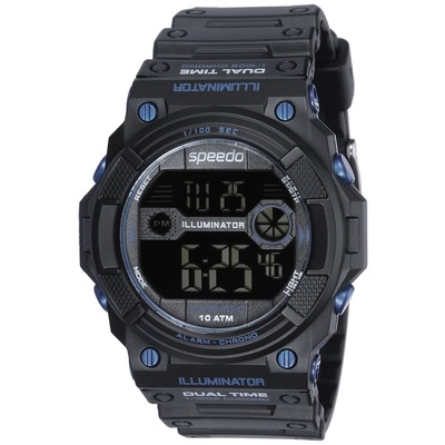 Relógio Digital Speedo 81079G0 - Resistência Água 10 ATM - Unissex - Foto 1