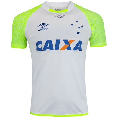 Camisa de Goleiro do Cruzeiro 2017 Umbro nº 1 Fábio - Masculina - Foto 1