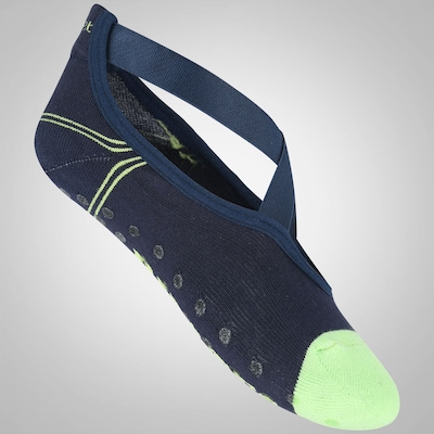 Meia de Pilates Antiderrapante Puket 8573 390 - Adulto - Foto 1