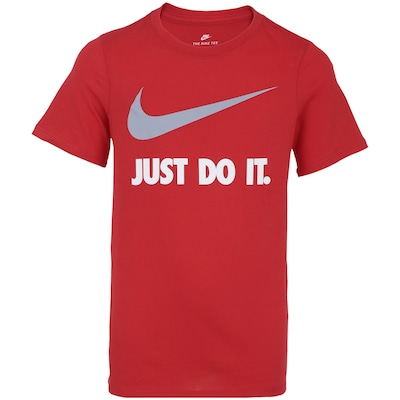 Solicitante consultor profundizar Camiseta Nike Just Do It Swoosh - Infantil - Centauro