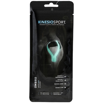 Bandagem Elástica Adesiva Pré-Cortada Kinesio Sport Ombro - Foto 1