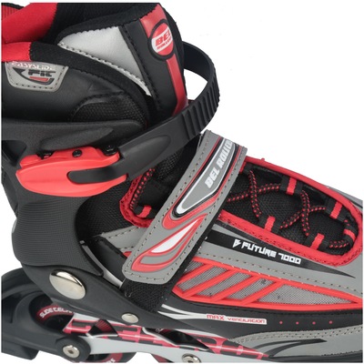 Patins Bel Fix Rollers Future 7000 - In Line - Fitness - Base de Alumínio - Adulto - Foto 3