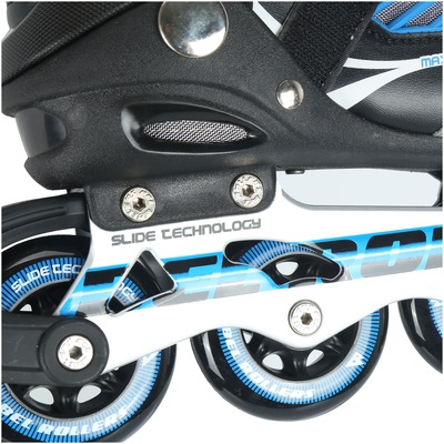 Patins Bel Fix Rollers Future 7000 - In Line - Fitness - Base de Alumínio - Adulto - Foto 4