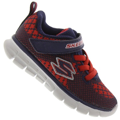 Tênis Skechers Synergy Mini Knit - Infantil - Foto 1