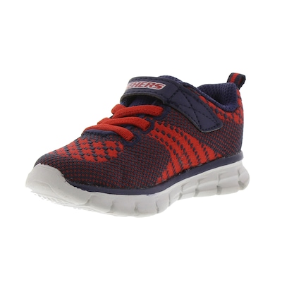 Tênis Skechers Synergy Mini Knit - Infantil - Foto 4