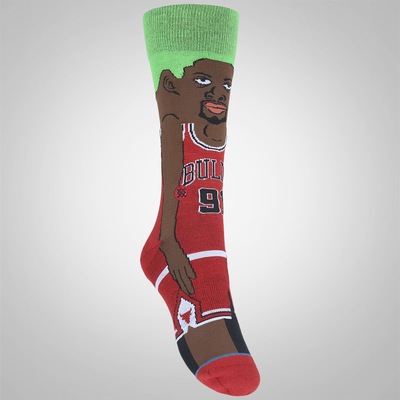 Meia Cano Alto Stance Rodman Cartoon - Adulto - Foto 3
