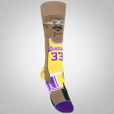 Meia Cano Alto Stance Kareem Cartoon - Adulto - Foto 3