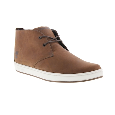 Tênis Cano Alto Timberland Plain Toe Leather - Masculino - Foto 2