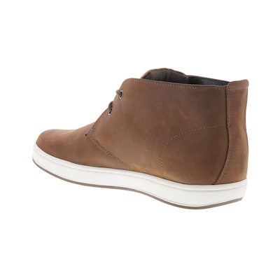 Tênis Cano Alto Timberland Plain Toe Leather - Masculino - Foto 6