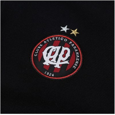 Camisa Polo do Atlético-PR Viagem 2017 Umbro - Masculina - Foto 3