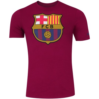 Camiseta Barcelona Evergreen Crew Nike - Masculina - Foto 1