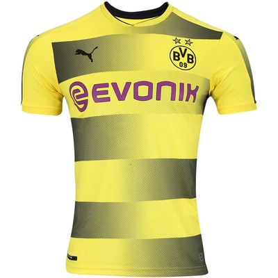 Camisa Borussia Dortmund I 17/18 Puma - Masculina - Foto 1