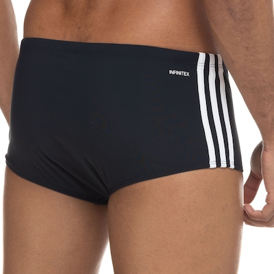 Sunga adidas 3S Wide - Adulto - Foto 2