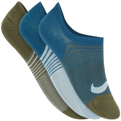 Kit de Meias Sapatilha Nike Lightweight Train com 3 Pares - Feminino - Foto 1