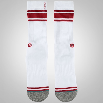 Meia Cano Alto Stance White Out - Adulto - Foto 4