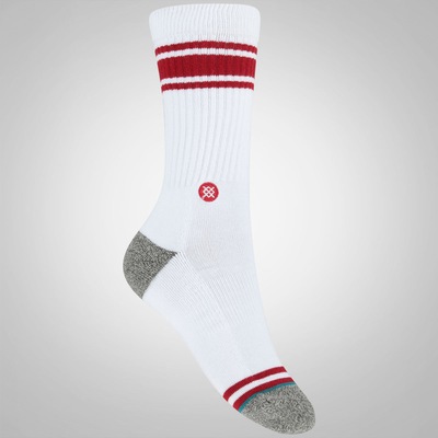 Meia Cano Alto Stance White Out - Adulto - Foto 1