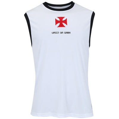 Camiseta Regata do Vasco da Gama Escudo - Masculina - Foto 1