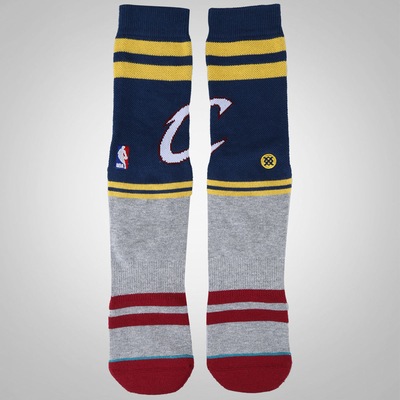 Meia Cano Alto Stance Cleveland Cavaliers City Gym - Adulto - Foto 4