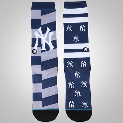 Meia Cano Alto Stance New York Yankees Splatter - Adulto - Foto 4