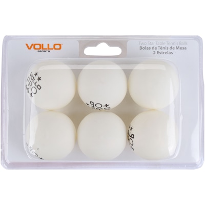 Kit de Bolas de Tênis de Mesa/Ping-Pong Vollo com 6 Unidades - Foto 3