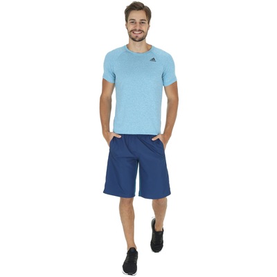 Bermuda adidas Colourblock F17 - Masculina - Foto 6