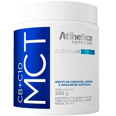 C8+C10 MCT Atlhetica - 250g - Foto 1