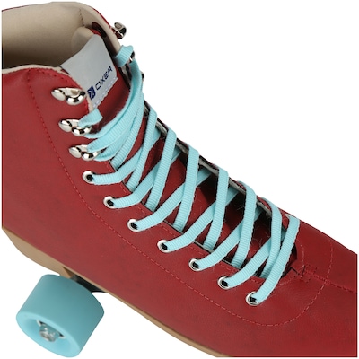 Patins 4 Rodas Retrô Oxer Happiness - Foto 3