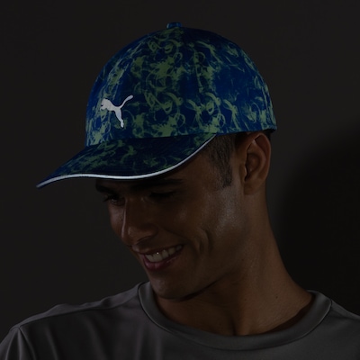 Boné Aba Curva Puma Running III - Strapback - Adulto - Foto 6