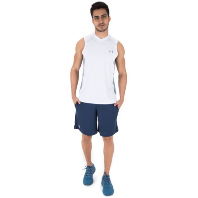 Camiseta Regata Under Armour UA Raid - Masculina - Foto 4
