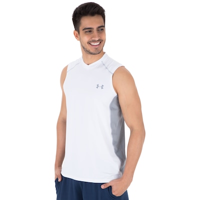 Camiseta Regata Under Armour UA Raid - Masculina - Foto 2