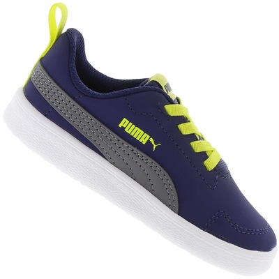 Tênis Puma Courtflex BB - Infantil - Foto 1