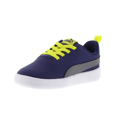 Tênis Puma Courtflex BB - Infantil - Foto 4