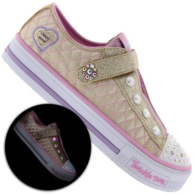 tênis infantil skechers shuffles feminino
