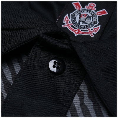 Camisa Polo do Corinthians Basic Camuflagem - Masculina - Foto 4