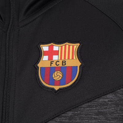 Jaqueta Barcelona com Capuz Jogador - Infantil - Foto 6