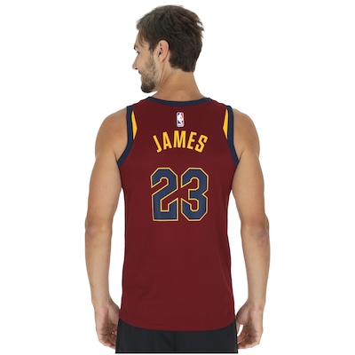 Camiseta Regata Nike NBA Cleveland Cavaliers James nº 23 - Masculina - Foto 2