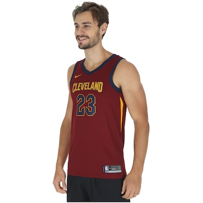 Camiseta Regata Nike NBA Cleveland Cavaliers James nº 23 - Masculina - Foto 3