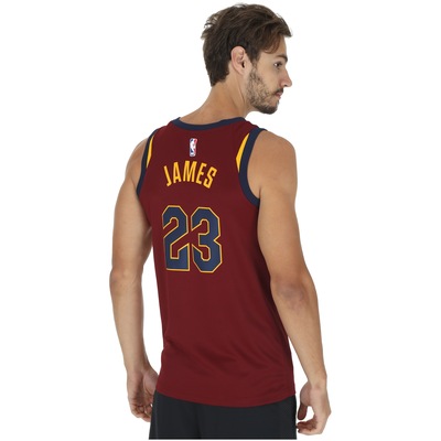 Camiseta Regata Nike NBA Cleveland Cavaliers James nº 23 - Masculina - Foto 4