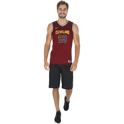 Camiseta Regata Nike NBA Cleveland Cavaliers James nº 23 - Masculina - Foto 5